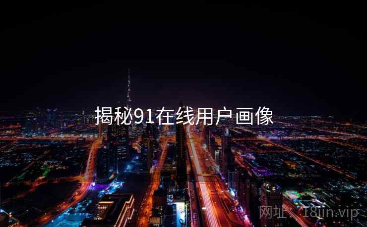 揭秘91在线用户画像